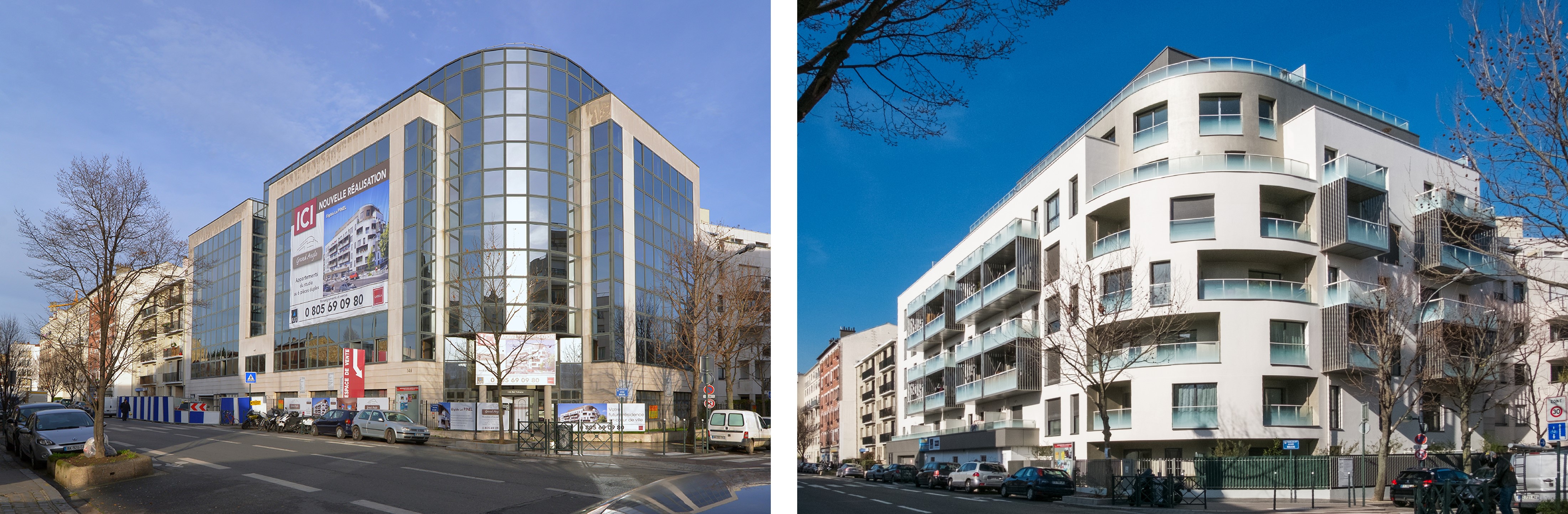 Transformation de bureaux en logements - Grand Angle à Asnières - AXE IMMOBILIER