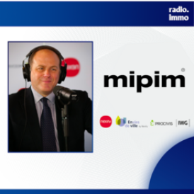 Interview de Cédric de LESTRANGE, président d'Axe Immobilier pour Radio Immo - MIPIM 2024